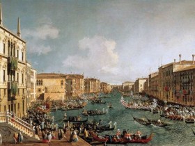 威尼斯大运河之研究_威尼斯大运河 达芬奇