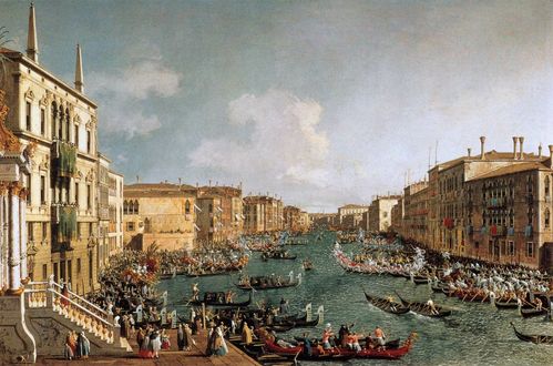 威尼斯大运河之研究_威尼斯大运河 达芬奇